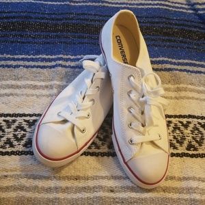 Dainty White Converses
